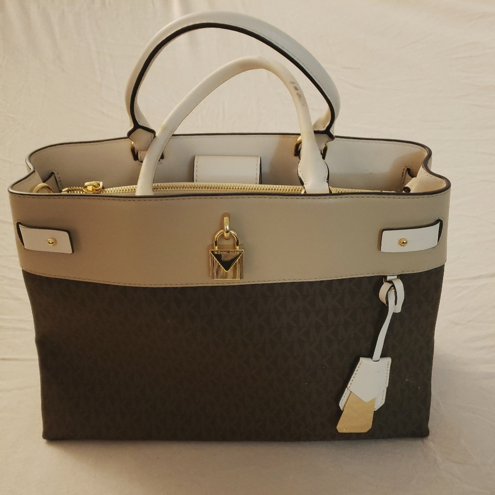 Michael Kors Color Block Satchel